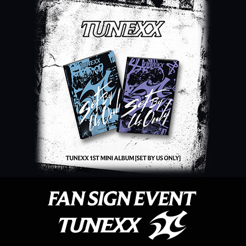 [5/24 In-Person Fan Signing Event] TUNEXX 1st Mini Album [SET BY US ONLY]
